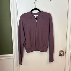 Athleta Women's Purple Bomber Jacket